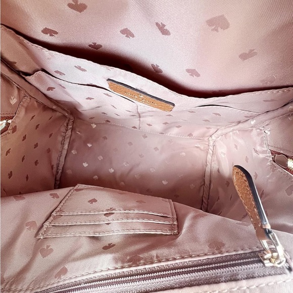 Kate Spade LEILA Pebbled Leather Large Dome Backpack - Picture 5 of 5